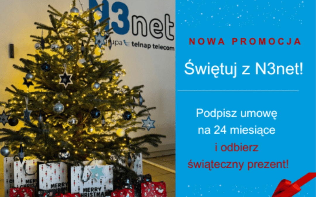 Świętuj z N3net – Zdobądź Świąteczny Prezent!